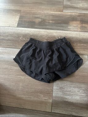 lululemon athletica Black Layered Running Shorts